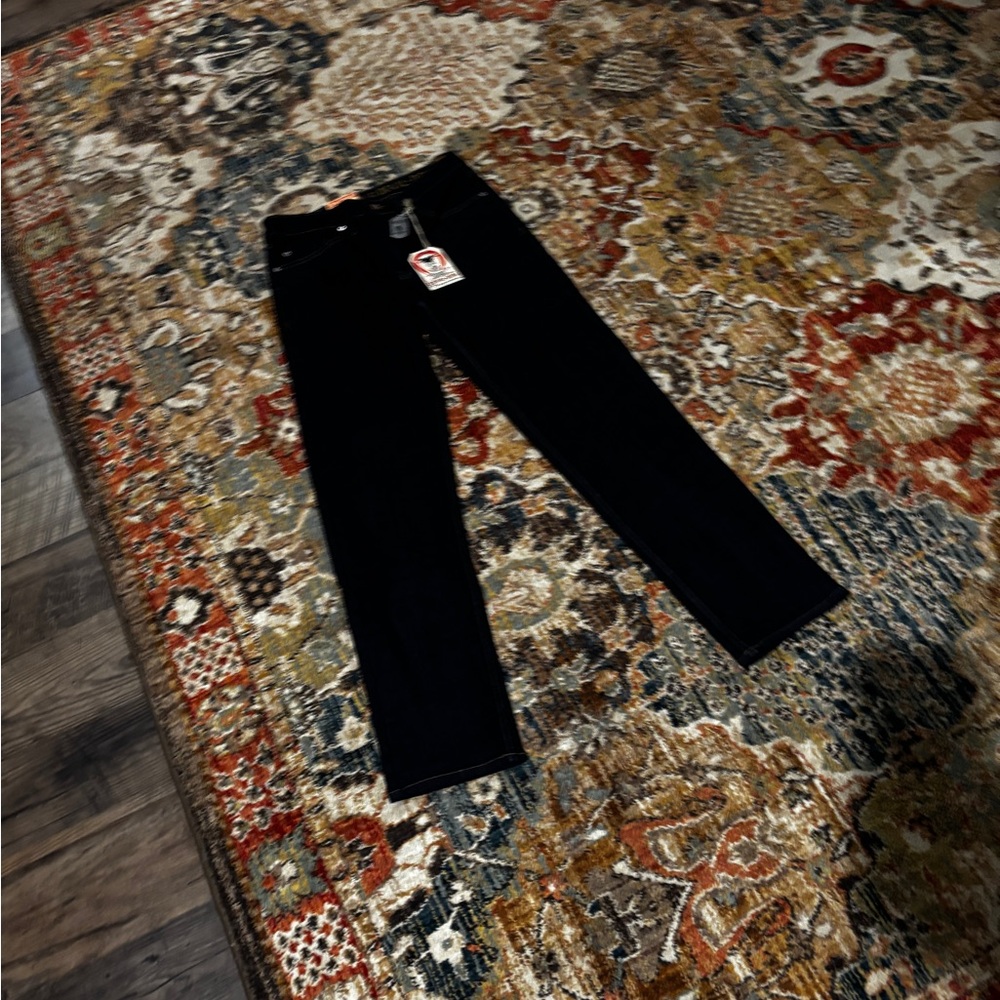 Slim Straight Blue Jeans